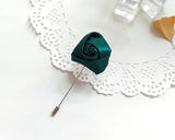 Boutonnière de Mariage Ruban Verte