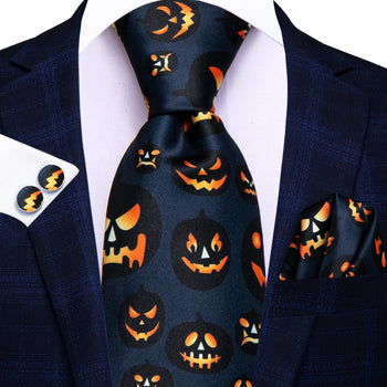 Halloween-Kürbis-Krawatte