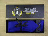 Coffrets Cravate Pack Prestige Bleu Roi
