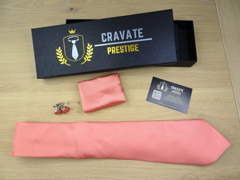 Coffrets Cravate Pack Prestige Corail