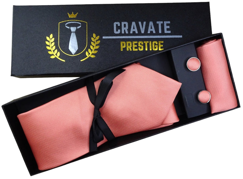 Coffrets Cravate Pack Prestige Corail