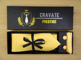 Coffrets Cravate Pack Prestige Jaune Moderne