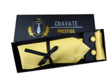 Coffrets Cravate Pack Prestige Jaune