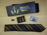 Coffrets Cravate Pack Prestige Noire et Or