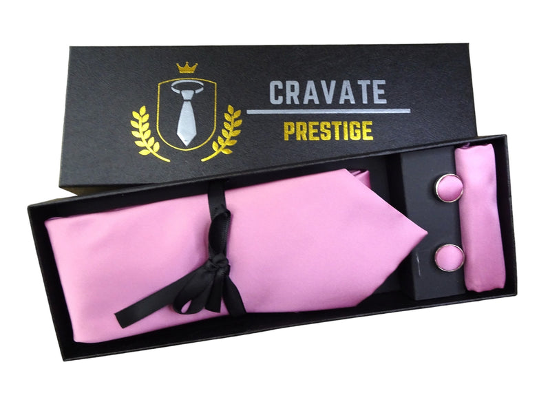 Coffrets Cravate Pack Prestige Rose