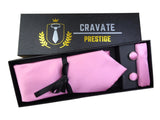 Coffrets Cravate Pack Prestige Rose