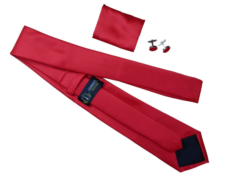 Coffrets Cravate Pack Prestige Rouge