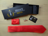 Coffrets Cravate Pack Prestige Rouge