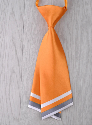 Cravate Femme Moderne Orange