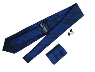 Cravate Pack Prestige Bleu et Noir