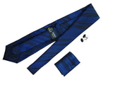 Cravate Pack Prestige Bleu et Noir