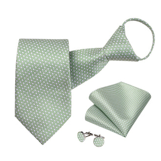 Cravate Pré Nouée Vert Pastel