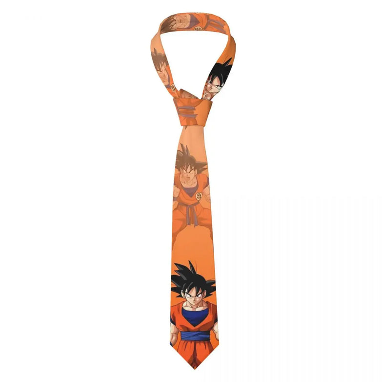 Cravate Son Goku Orange