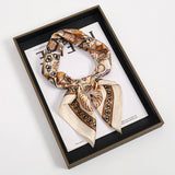 Foulard en Soie Motifs Automne