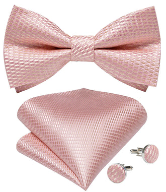 Nœud Papillon Rose Pale Moderne