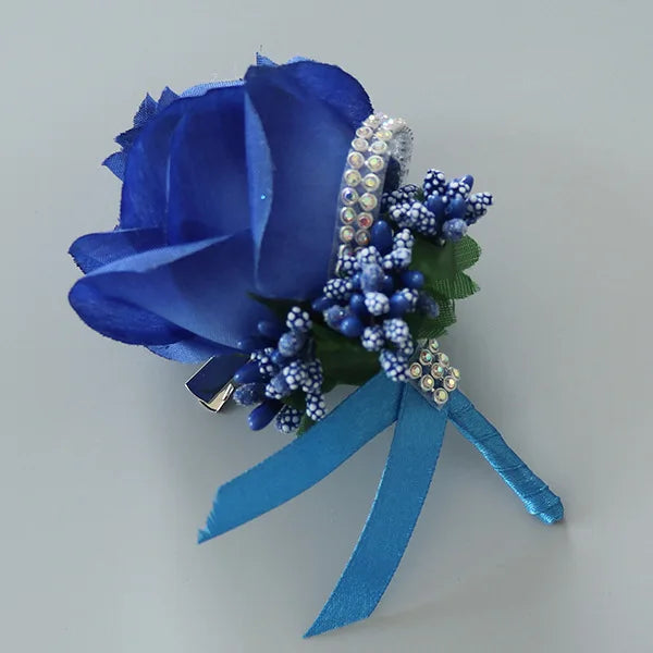 Boutonnière de Mariage Flower Party - Élégance Florale pour Votre Grand Jour