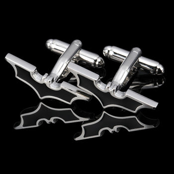 Boutons de Manchette Batman Noir