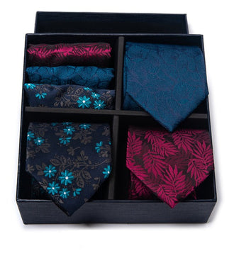 Cravates Trio Motif Floral