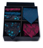 Cravates Trio Motif Floral