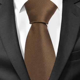 Cravate Marron - Cravate Prestige