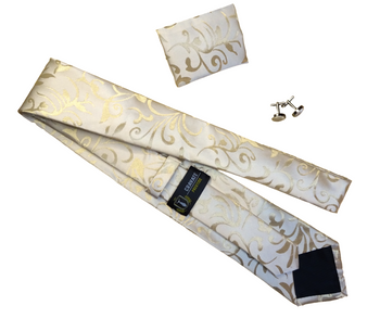 Coffrets Cravate Pack Prestige Champagne Floral