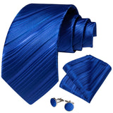 Cravate Bleu roi moderne