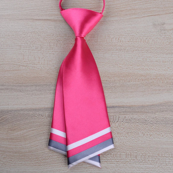 Cravate Femme Moderne Fuchsia