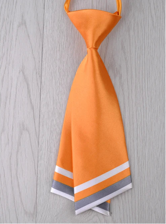 Cravate Femme Moderne Orange