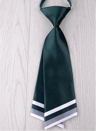 Cravate Femme Moderne Verte