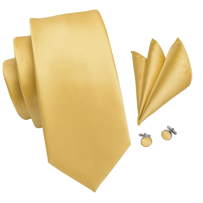 Cravate Pack Prestige Jaune