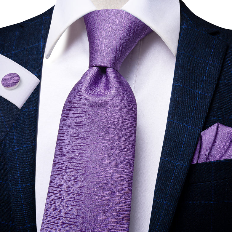 Cravate Pack Prestige Violette Moderne