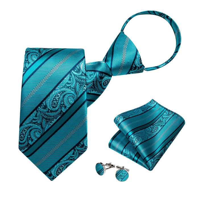 DiBanGu Cravates pré-nouées et carré de poche pour garçons avec sangle réglable pour enfants, fête de mariage, remise de diplôme, uniformes scolaires, cachemire bleu roi, taille unique, Cachemire bleu DiBanGu Cravates pré-nouées et carré de poche pour garçons avec sangle réglable pour enfants, fête de mariage, remise de diplôme, uniformes scolaires, cachemire bleu roi, taille unique, Cachemire bleu