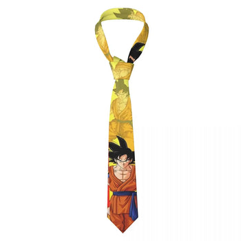 Cravate SonGoku Super Saiyan Jaunes