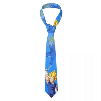 Cravate Vegeta Super Saiyan Bleu