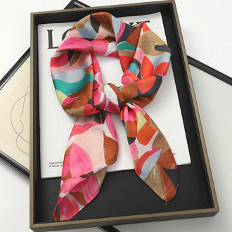 Foulard en Soie Floral 2
