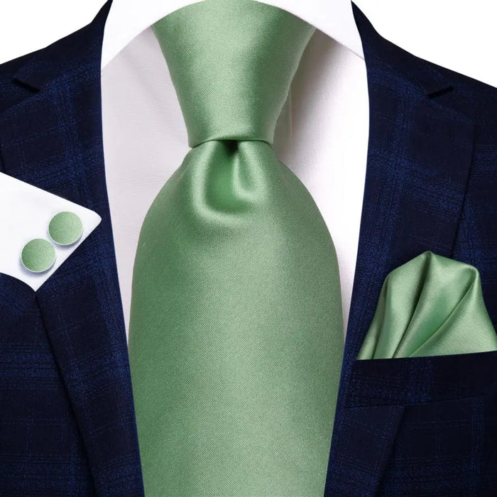 cravate vert sauge pack prestige