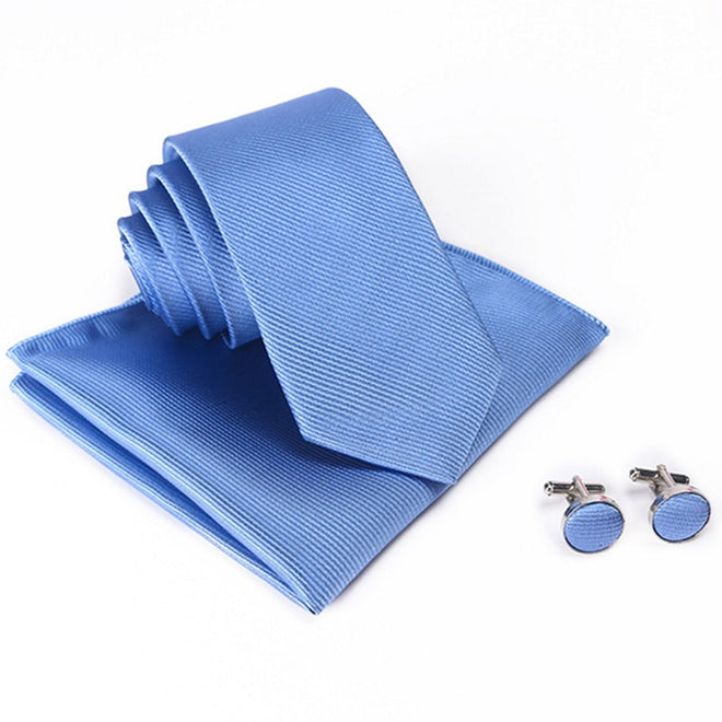 Cravate Bleu Ciel Ensemble Prestige