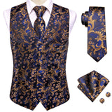 Gilets de Mariage et Gilets de Cérémonie bleu or