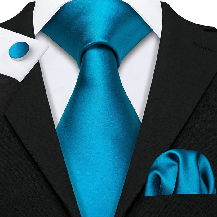 Cravate Bleu Azur