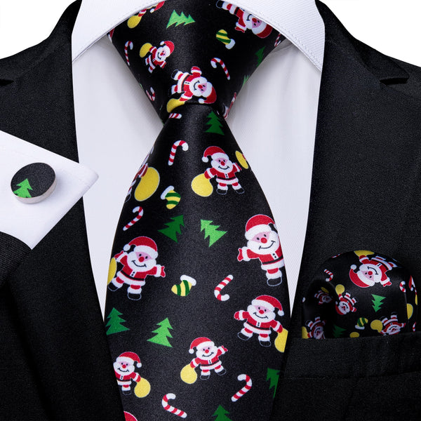 black christmas tie