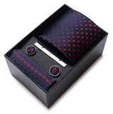 Cravate Noir et Rouge