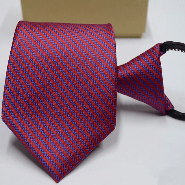 JEMYGINS Cravate Réglable Pré-Nouée Pour Homme - Couleur Unie Élégante Et Confortable