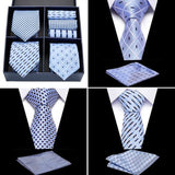 Coffret de Cravates Trio Bleu Clair - Cravate Prestige